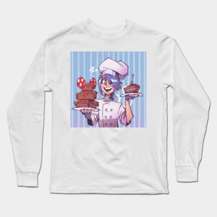 Dessert series - aqua Long Sleeve T-Shirt